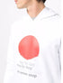 sudadera con capucha y eslogan estampado